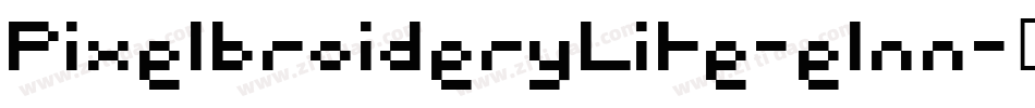 PixelbroideryLite-elnn字体转换