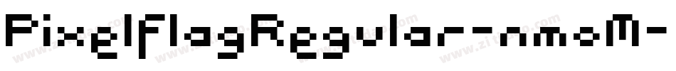 PixelflagRegular-nmoM字体转换