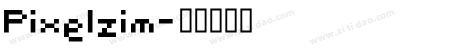 Pixelzim字体转换