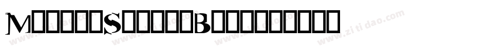 MatrixScriptBook字体转换
