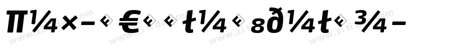Max-RegularItalic字体转换