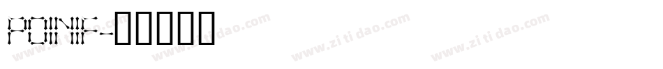 POINIF字体转换