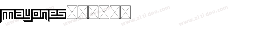 Mayones字体转换