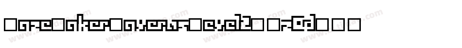 MazeMakerCavernsLevel2F-z0dD字体转换