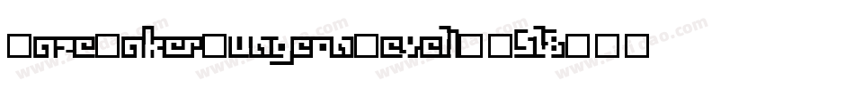 MazeMakerDungeonLevel1F-5l8G字体转换