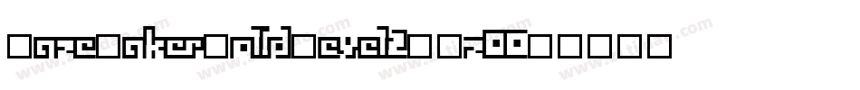 MazeMakerSolidLevel2F-z00L字体转换