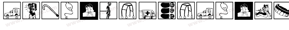 CfMarieEveCartoonsRegular-8zvD字体转换