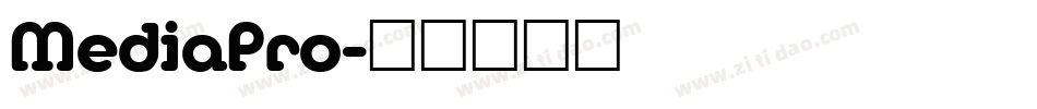 MediaPro字体转换