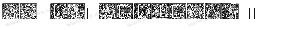 Goudy-Medieval字体转换