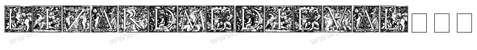 LizardMedieval字体转换