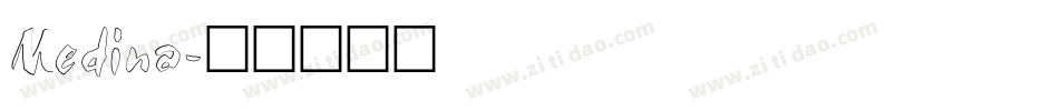 Medina字体转换