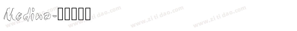 Medina字体转换