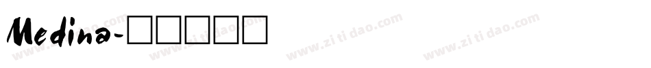 Medina字体转换