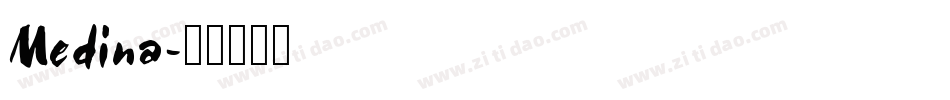 Medina字体转换