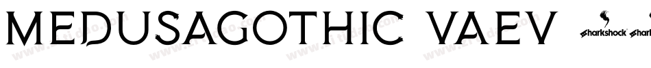 MedusaGothic-VAEV字体转换