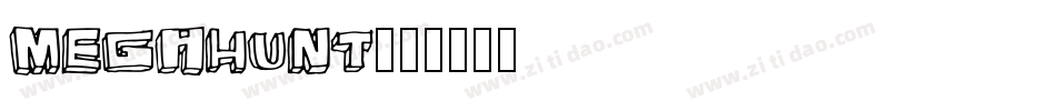 Megahunt字体转换
