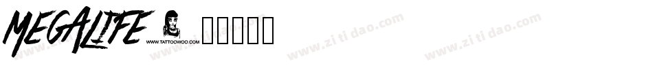 MegaLife字体转换