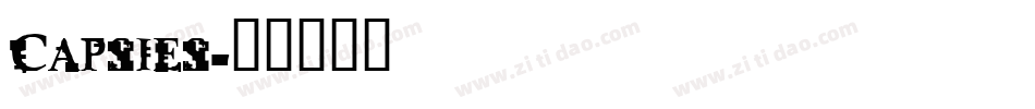 Capsies字体转换
