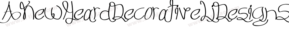 ANewHeardDecorativeLjDesignStudiosDecorativa-EeBl字体转换