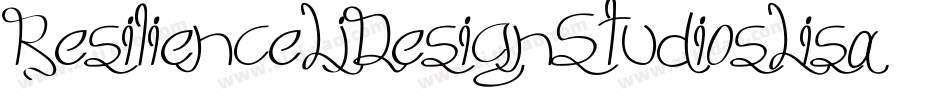 ResilienceLjDesignStudiosLisa-RGVA字体转换 ResilienceLjDesignStudiosLisa-RGVA字体转换