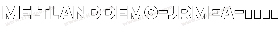 MeltlandDemo-JRmea字体转换
