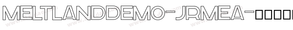MeltlandDemo-JRmea字体转换