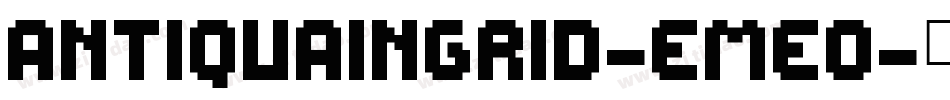 Antiquaingrid-eMeO字体转换