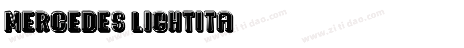 Mercedes-LightIta字体转换