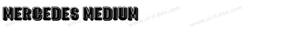 Mercedes-Medium字体转换
