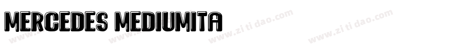Mercedes-MediumIta字体转换