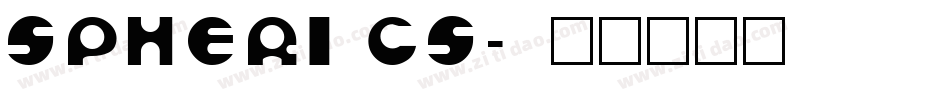 SphericS字体转换