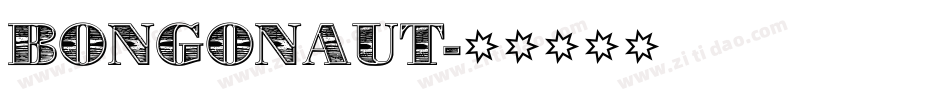 BONGONAUT字体转换