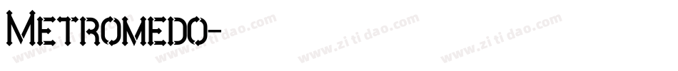 Metromedo字体转换