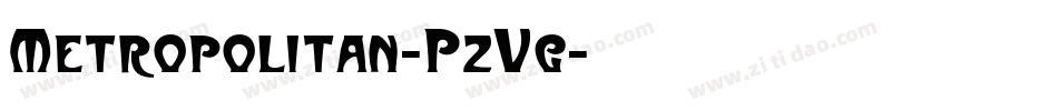 Metropolitan-PzVg字体转换