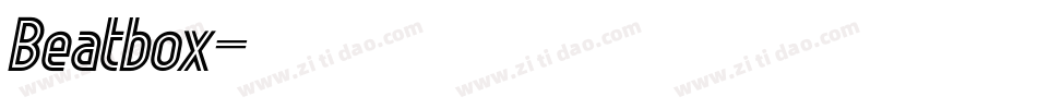Beatbox字体转换