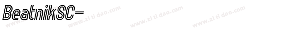 BeatnikSC字体转换