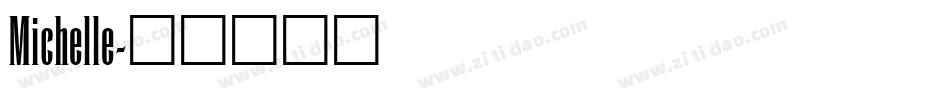 Michelle字体转换