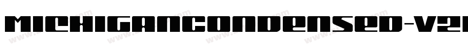 MichiganCondensed-VZd6字体转换