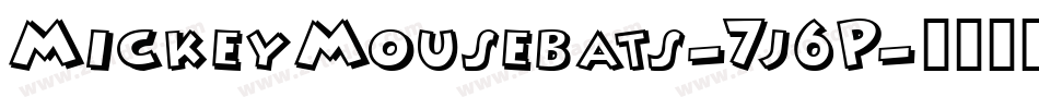 MickeyMousebats-7j6P字体转换