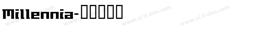 Millennia字体转换