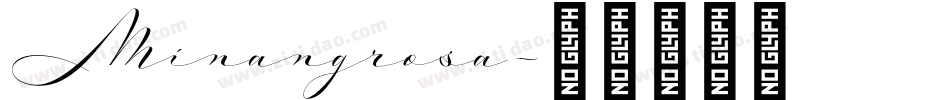 Minangrosa字体转换