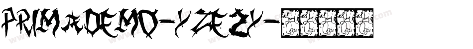 PrimaDemo-YzE2y字体转换