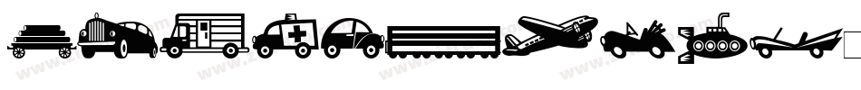 Vehicular字体转换