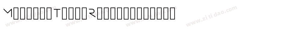 MinimalThin-Regular字体转换