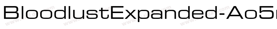 BloodlustExpanded-Ao5m字体转换 BloodlustExpanded-Ao5m字体转换