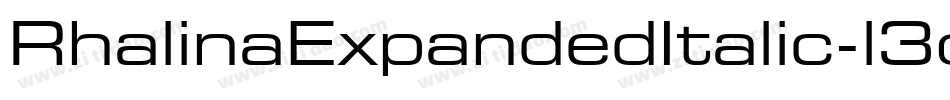 RhalinaExpandedItalic-l3oX字体转换 RhalinaExpandedItalic-l3oX字体转换