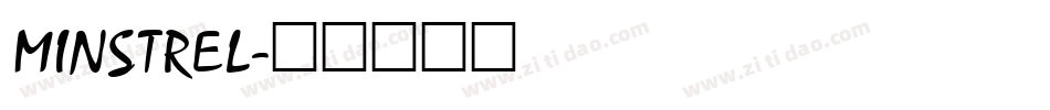 MINSTREL字体转换