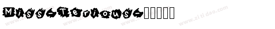 Miss-Terious字体转换