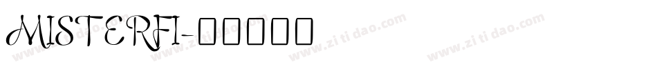 MISTERFI字体转换
