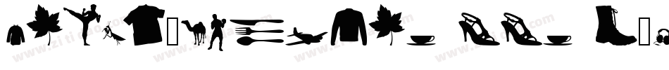Human-Silhouettes-Free-Six字体转换